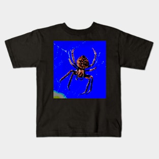 Spider in the Sky! Kids T-Shirt